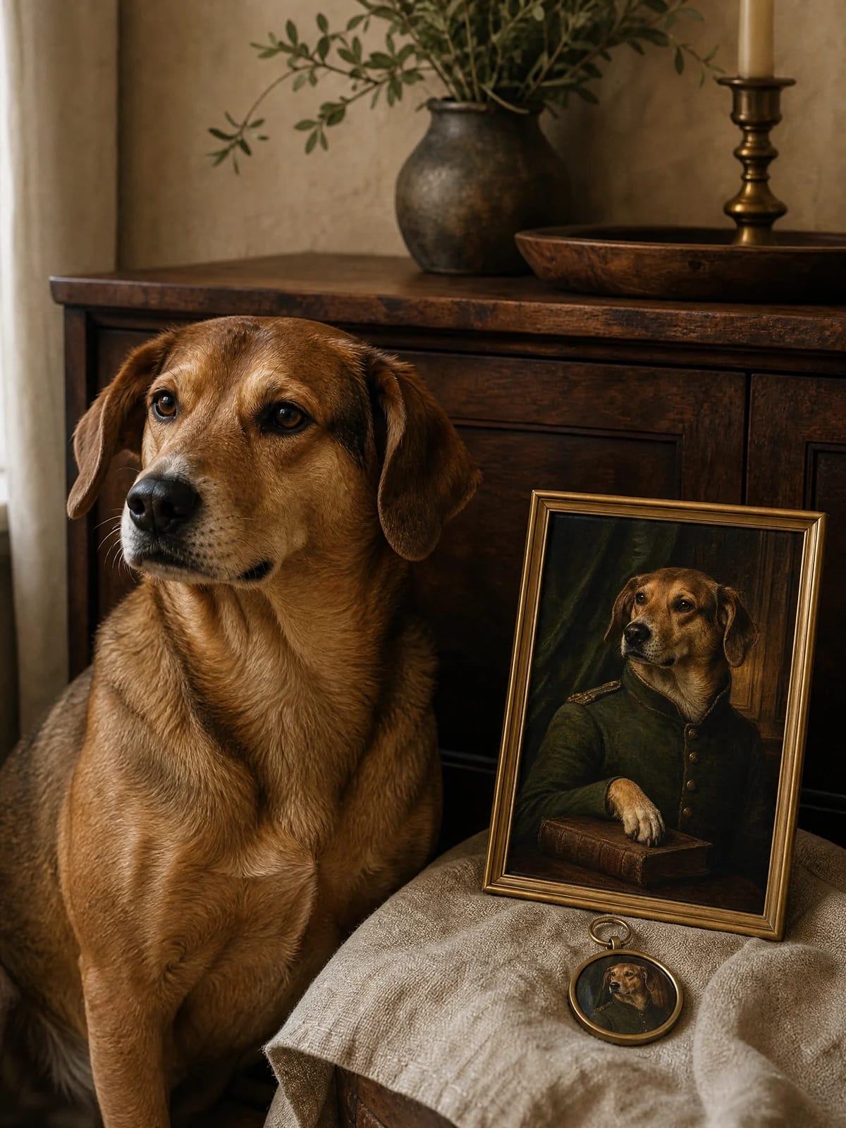 Custom Royal Pet Portrait – Keepsake