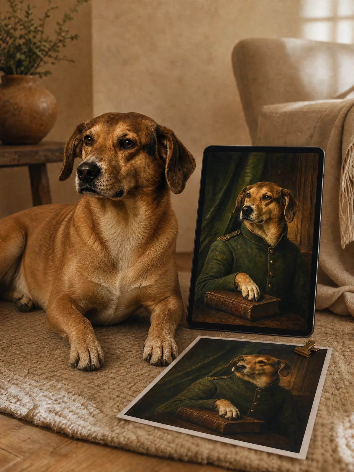 Custom Royal Pet Portrait